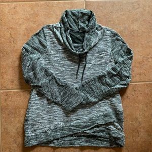 Calvin Klein Performance funnel neck top with ties.